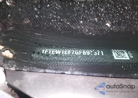 2016 Ford F-150 Lariat z USA, uszkodzony, nr VIN 1FTEW1EF7GFB97571